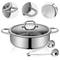 Premium Stainless Steel Dual Sided Hot Pot Cookware For Shabu Shabu Flavorful Broths 8