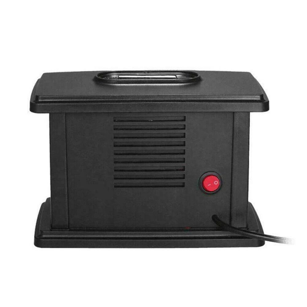 Compact Portable Electric Fireplace Heater With Realistic Flame 3