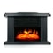Compact Portable Electric Fireplace Heater With Realistic Flame 5