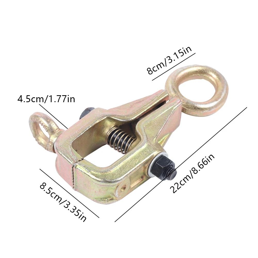Self Tightening Auto Body Repair Tool Pull Clamp Frame Dent Puller 13