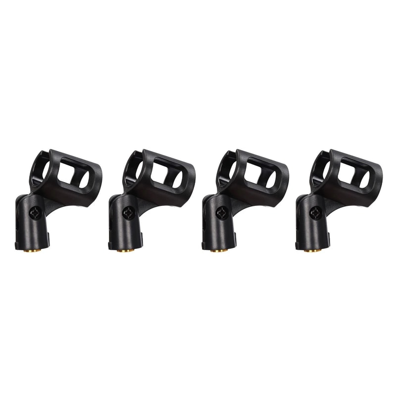 Premium Adjustable Microphone Clip Holders For Wired Wireless Mics Universal Mic Stand Clips 14