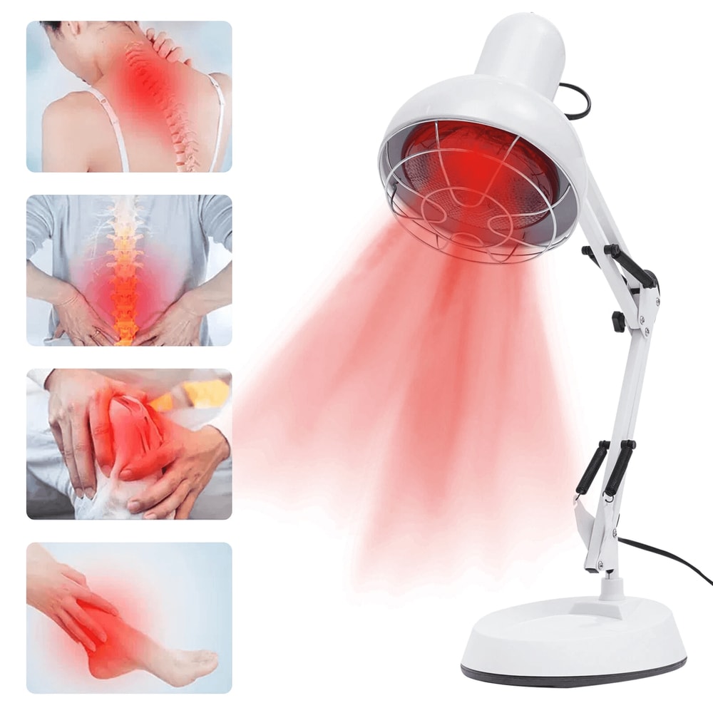 Premium Near Infrared Therapy Lamp With Adjustable Stand Red Light Therapy Lamp For Pain Relief Mu 4