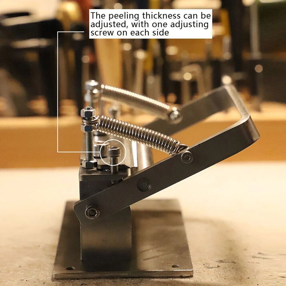 Premium Stainless Steel Leather Splitter Machine Skiving Tool 3
