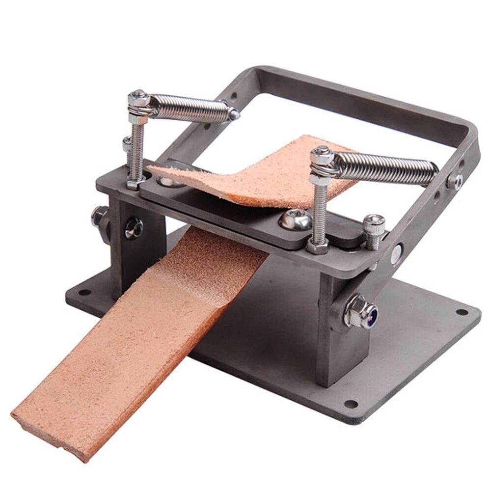 Premium Stainless Steel Leather Splitter Machine Skiving Tool 6