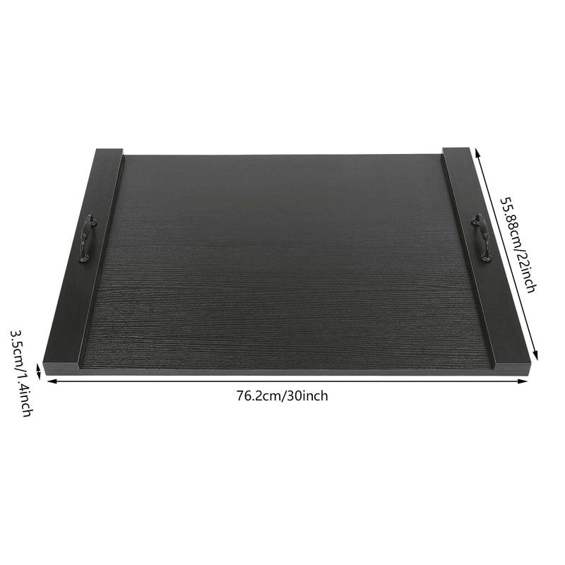 Premium Solid Wood Stove Top Cover With Handles Extra Counter Space Kitchen Countertop Tray 18