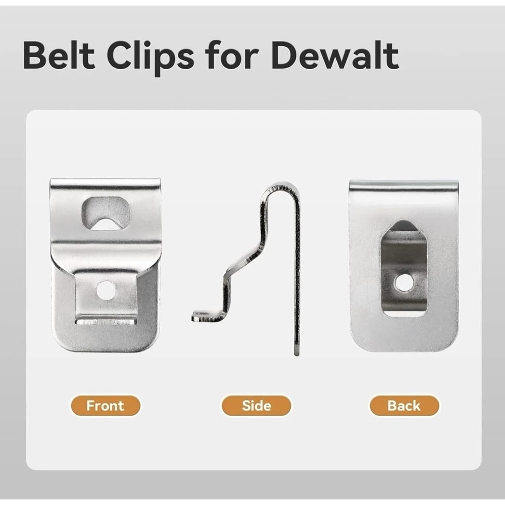 Drill Driver Belt Clips Durable Tool Hooks For Power Tools 3