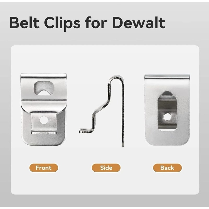 Drill Driver Belt Clips Durable Tool Hooks For Power Tools 3