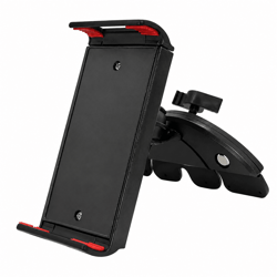 universal car cd slot tablet & phone mount rotating stand for devices