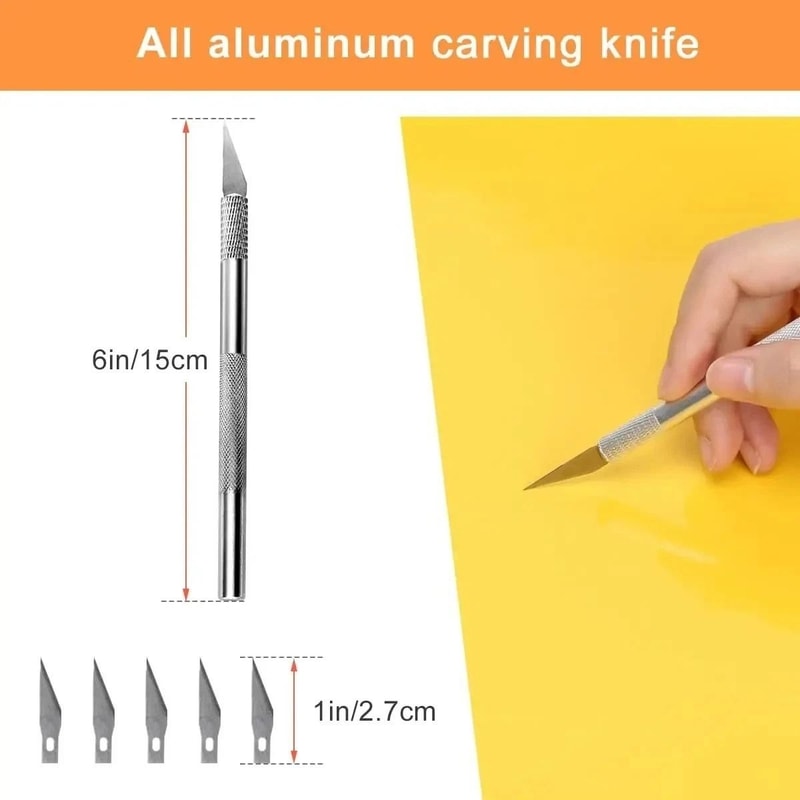 Premium Car Window Tint Vinyl Wrap Tool Kit Complete Film Application Set 4
