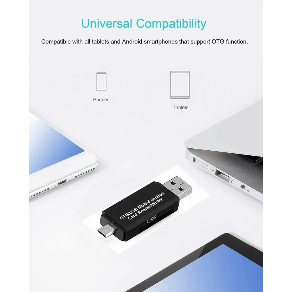 USB Type C Card Reader Adapter For Micro SD TF Memory 6
