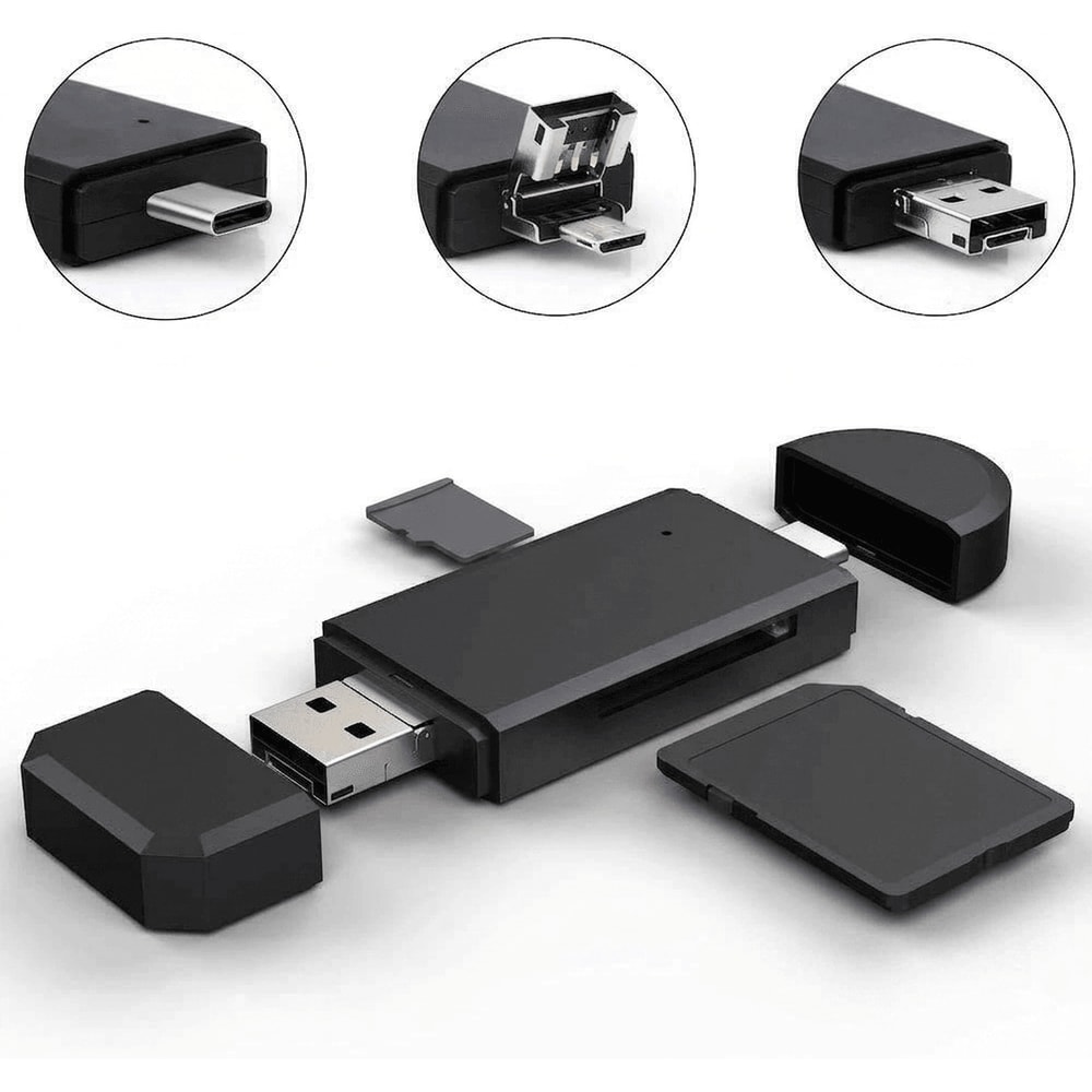 USB Type C Card Reader Adapter For Micro SD TF Memory 0