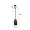 Adjustable LED Clip On Book Lamp Flexible Battery Desk Light For Reading 9
