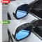 Premium Universal Carbon Fiber Mirror Rain Visor Car Rearview Rain Shield For Clear Vision 2