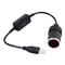 Portable USB To Converter Car Cigarette Lighter Adapter Power Cable For On The Go Power 0