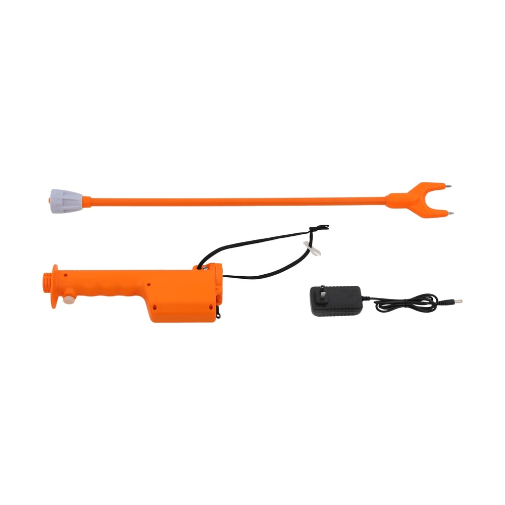 Professional Rechargeable Electric Cattle Prod Livestock Herding Stick Heavy Duty Farm Tool 7