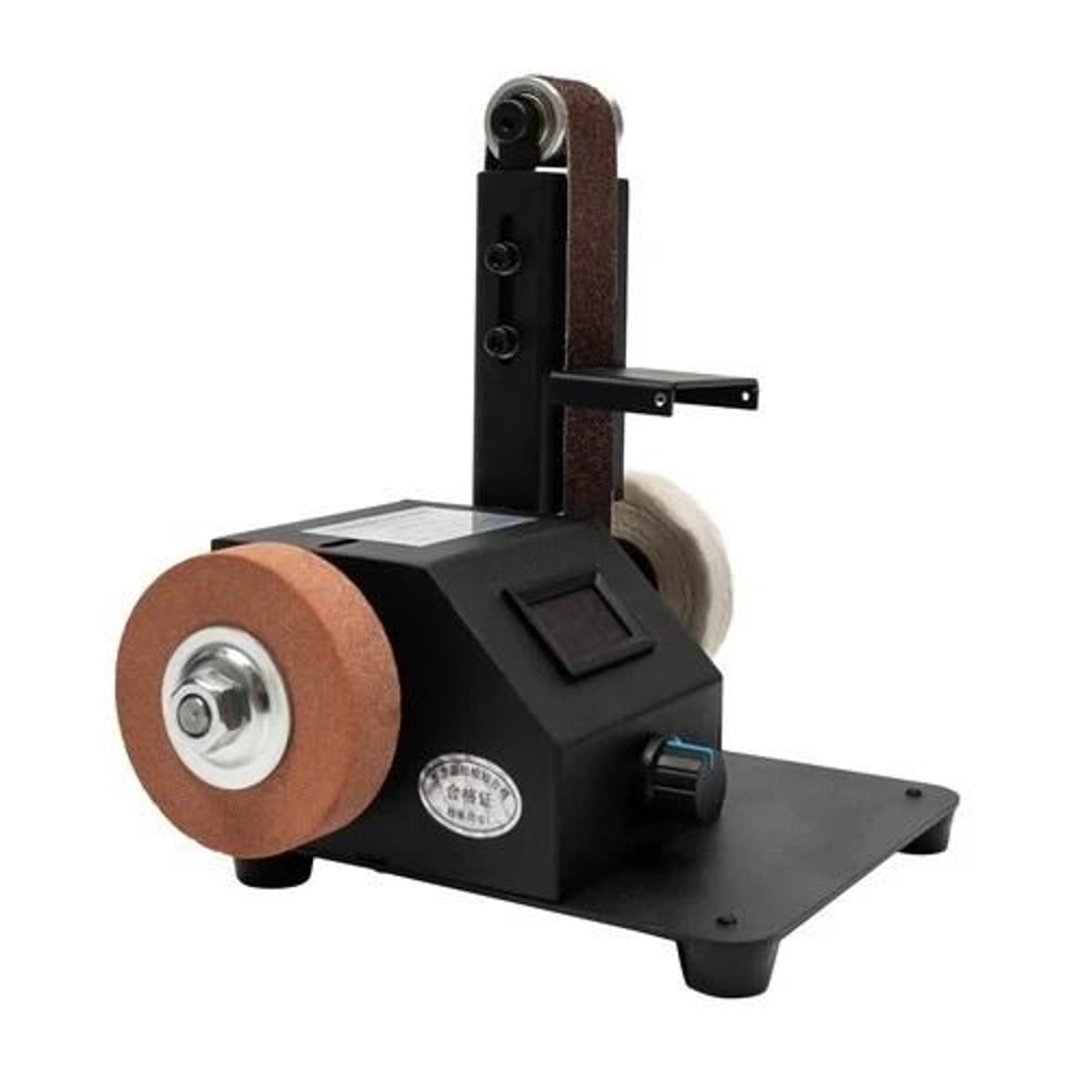 Precision Bench Belt Sander Knife Sharpener Tool With Belt Table Polishing Sander 13