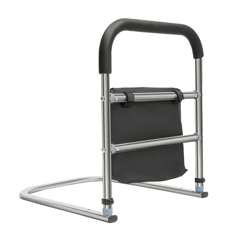 Premium Stainless Steel Bed Safety Rails For Seniors Senior Bed Assist Rail For Mobility Support 8