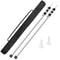 Heavy Duty Telescopic Tarp Poles Set Adjustable Camping Poles Canopy Support Poles 0