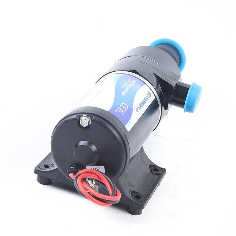 Premium Macerator Waste Pump For RV Marine Boat Toilets High Flow Sewerage Solution 14