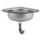 Premium Stainless Steel Corner Sink Wall Mounted Small Utility Basin 10