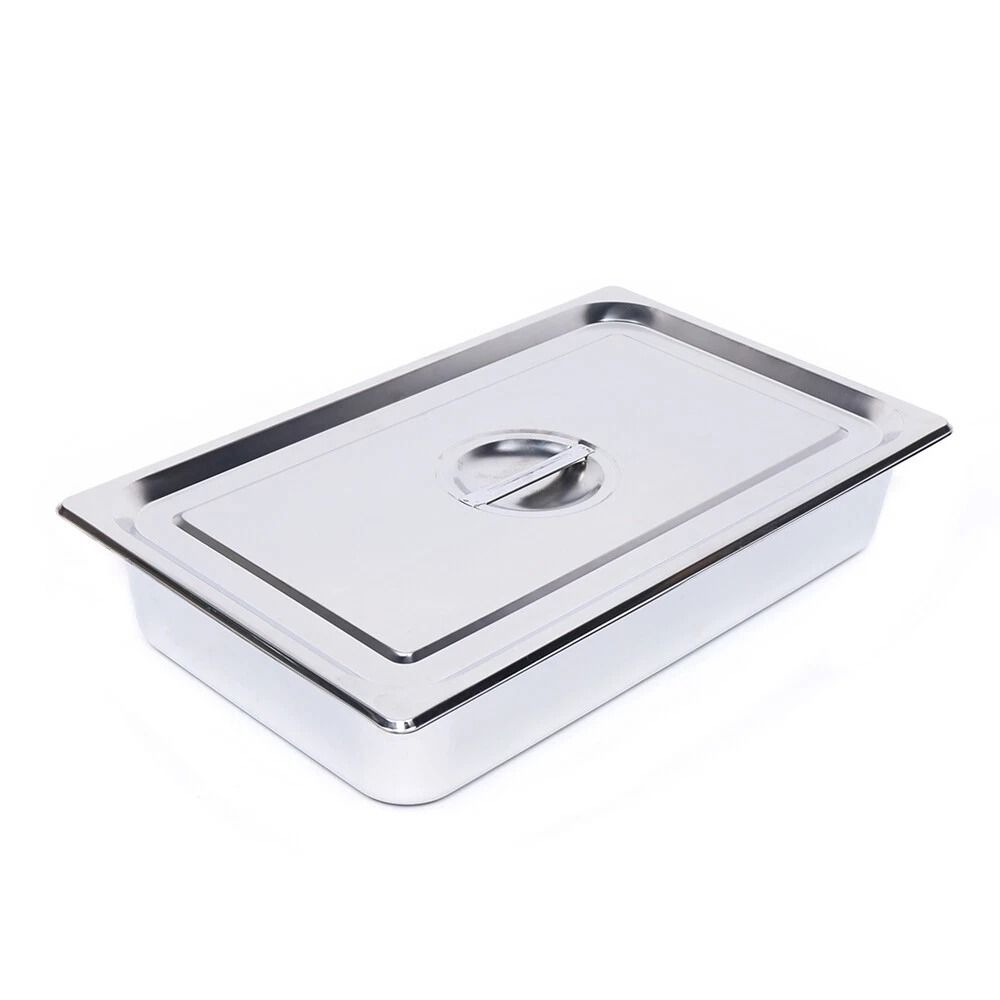 Premium Pack Stainless Steel Hotel Pans With Lids Commercial Steam Table Pan Set 7