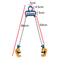 Chain Drum Lifter Vertical Barrel Hoist For Industrial Lifting 9