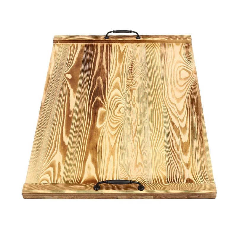 Premium Pine Wood Stove Top Cover Noodle Board For Gas Electric Stoves 14