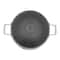 Premium Stainless Cookware Skillet With Lid Versatile Skillet Stainless Steel Paella Pan 16