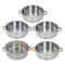 Stainless Steel Steamer Pot Large Capacity Healthy Cooking Set 11