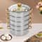 Stainless Steel Steamer Pot Large Capacity Healthy Cooking Set 3
