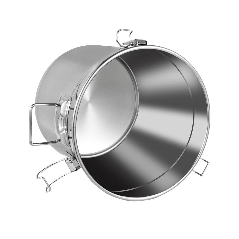 Premium Stainless Steel Rice Storage Canister Airtight Food Storage Container 2