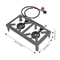 Portable Double Burner Propane Stove For Camping Outdoor Cooking 10