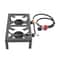 Portable Double Burner Propane Stove For Camping Outdoor Cooking 4