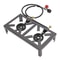 Portable Double Burner Propane Stove For Camping Outdoor Cooking 9
