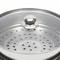 Premium Stainless Steel Steamer Pot For Healthy Cooking With Glass Lid Multi Level Steam Cooker 9
