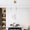 Modern Crystal Pendant Light For Kitchen Island LED Hanging Ceiling Fixture 19