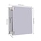 Universal Stainless Steel Deep Fryer Splash Guard Set Left Right Shields 10