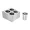Premium Stainless Steel Flatware Holder Commercial Silverware Organizer Durable Utensil Storage Bo 3
