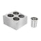Premium Stainless Steel Flatware Holder Commercial Silverware Organizer Durable Utensil Storage Bo 3
