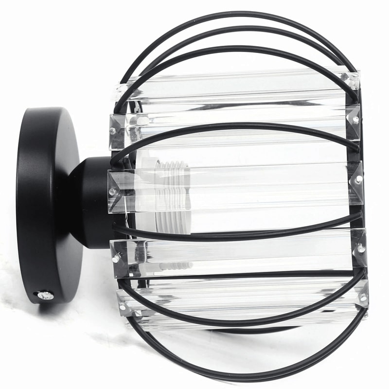 Modern Flush Mount Ceiling Light For Indoor Hallway Black Minimalist Fixture 2