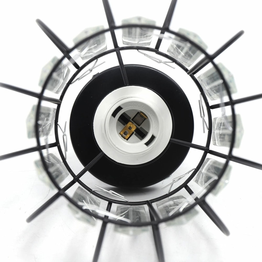 Modern Flush Mount Ceiling Light For Indoor Hallway Black Minimalist Fixture 7