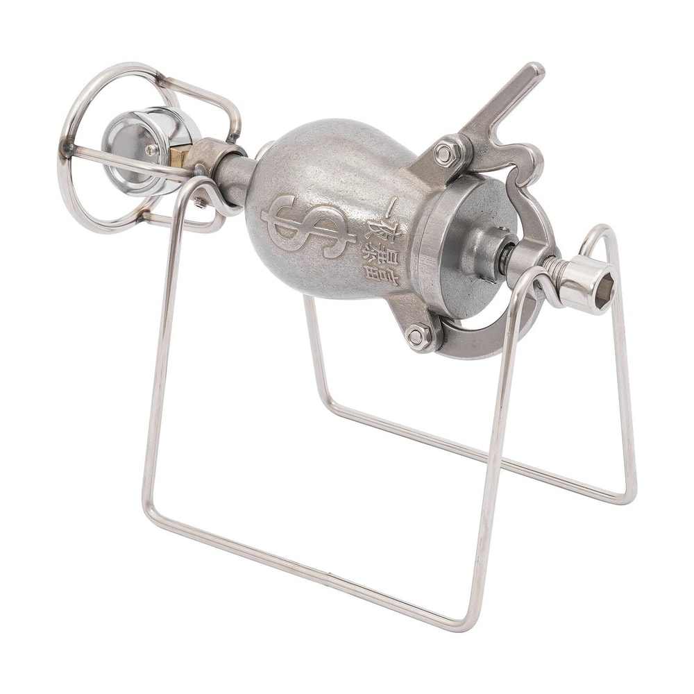Premium Mini Stainless Steel Vintage Popcorn Maker Hand Crank Home Popcorn Machine 13
