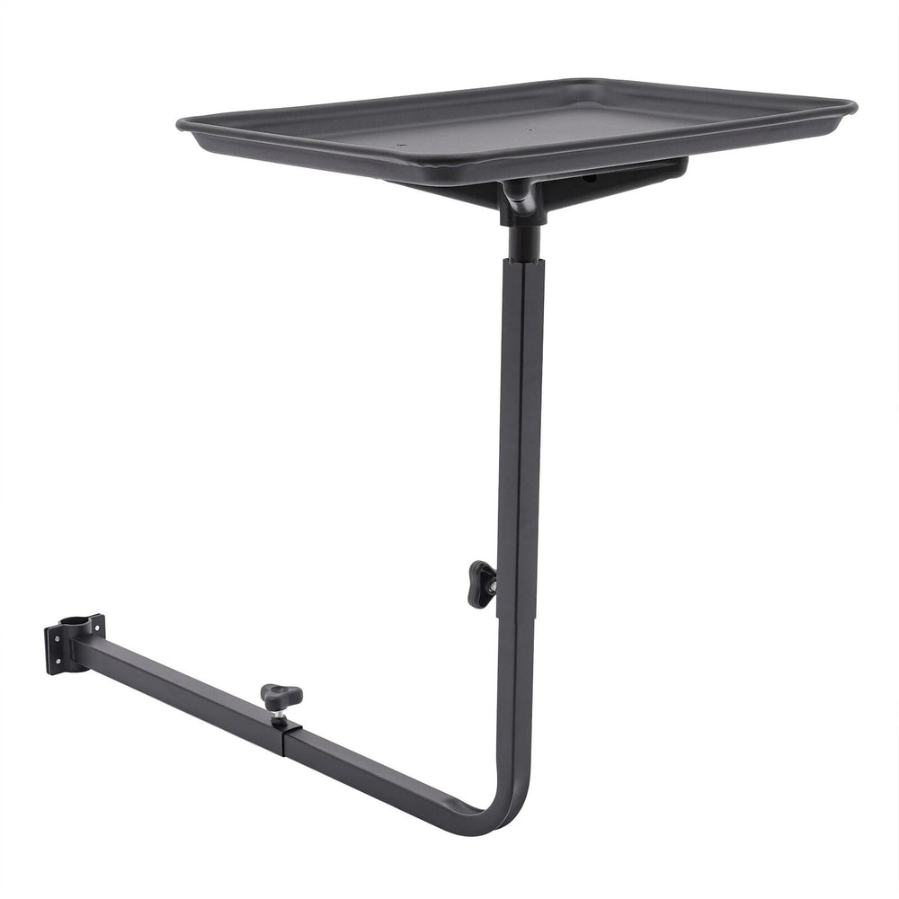 Premium Rotating Salon Tray Adjustable Chair Mounted Barber Chair Tray 12