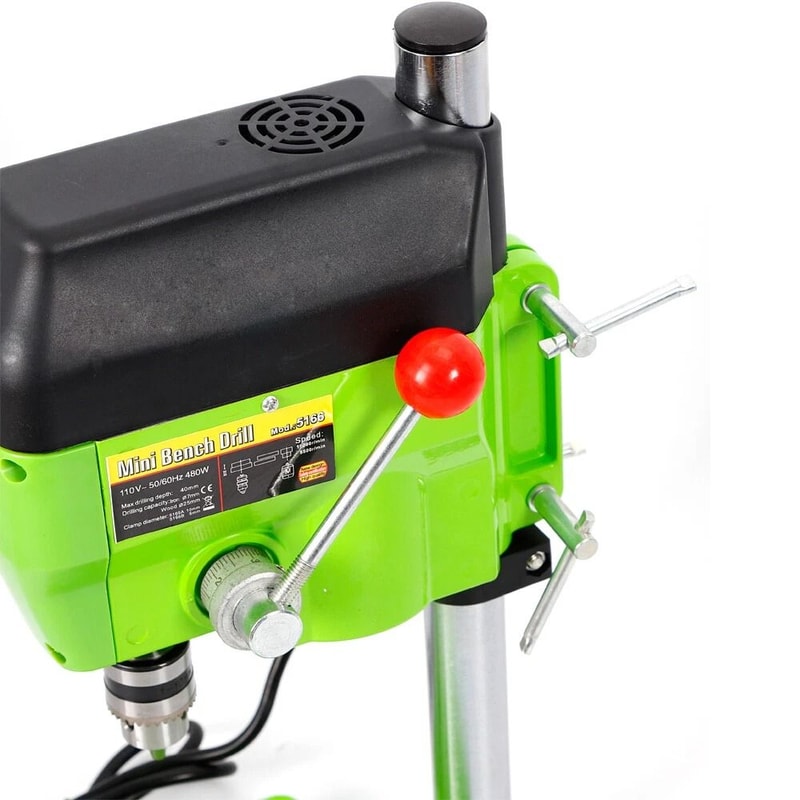Precision Tabletop Drill Press Heavy Duty Benchtop Metal Drilling Machine 3