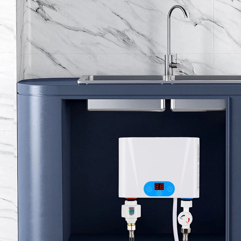 Premium Electric Tankless Water Heater Instant Hot Under Sink Water Heater 0