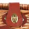 Premium Wicker Picnic Basket Set For With Cups Utensils 9