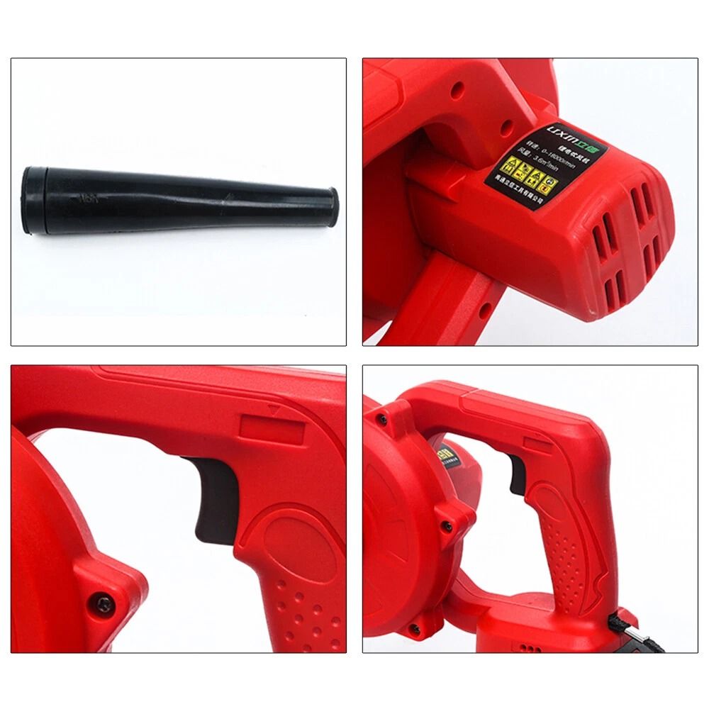Compact Cordless Handheld Leaf Blower With Battery Charger Portable Workshop Dust Blower 4
