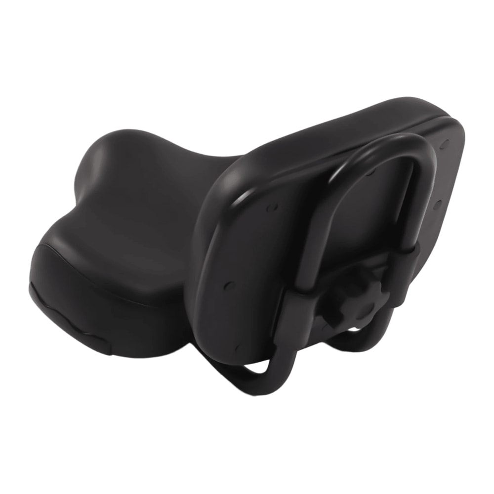 Extra Wide Comfort Bike Saddle Seat With Padded Backrest Soft Leather Cushion 2