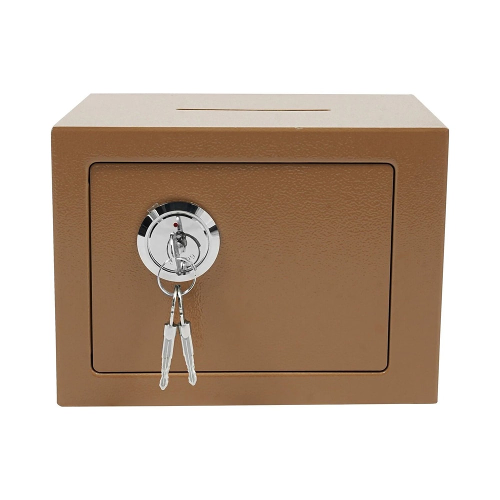 Heavy Duty Drop Slot Cash Safe Box Secure Money Storage For Home Business 1