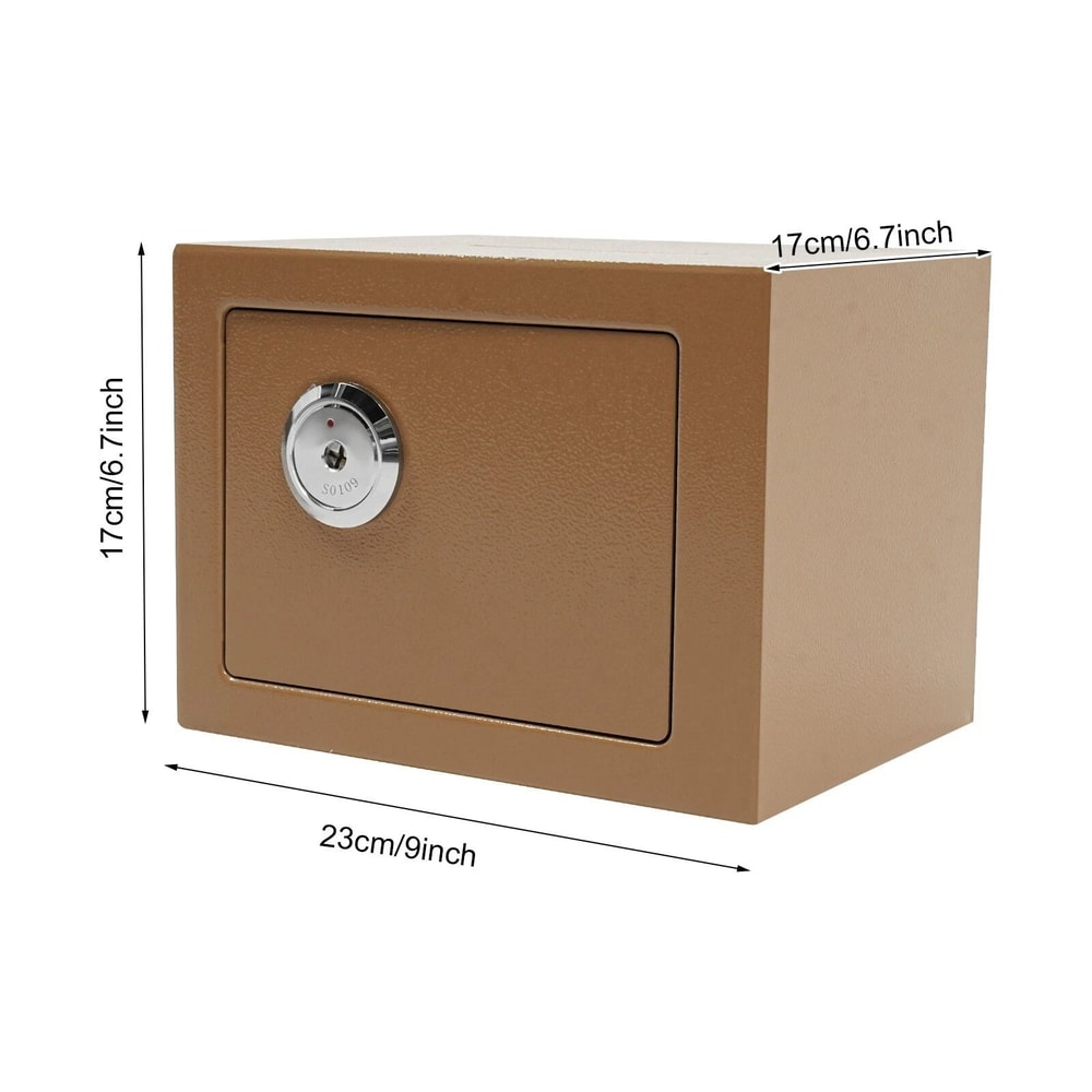 Heavy Duty Drop Slot Cash Safe Box Secure Money Storage For Home Business 10